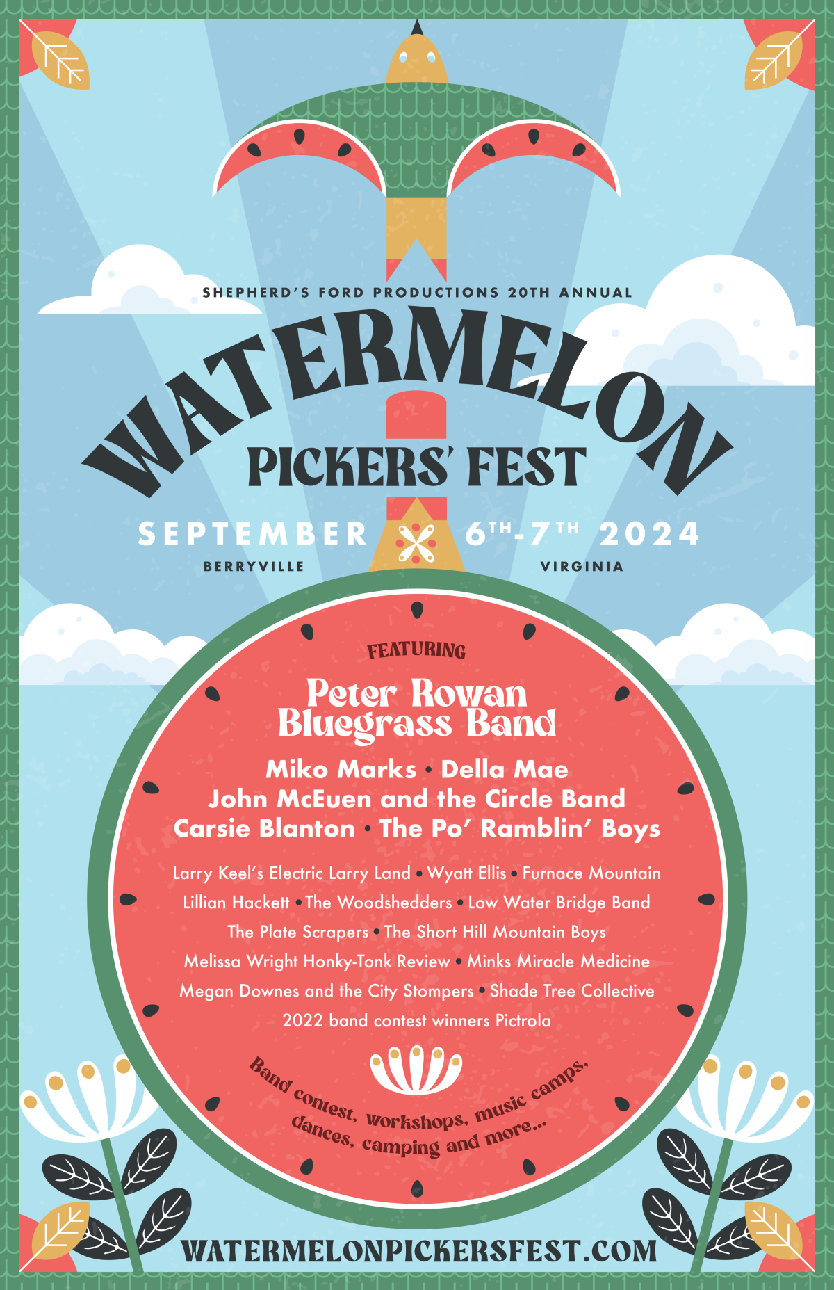 Schedule – Watermelon Pickers Fest