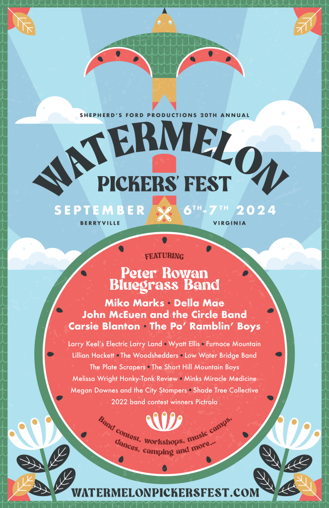 Watermelon Pickers' Fest Poster 2024