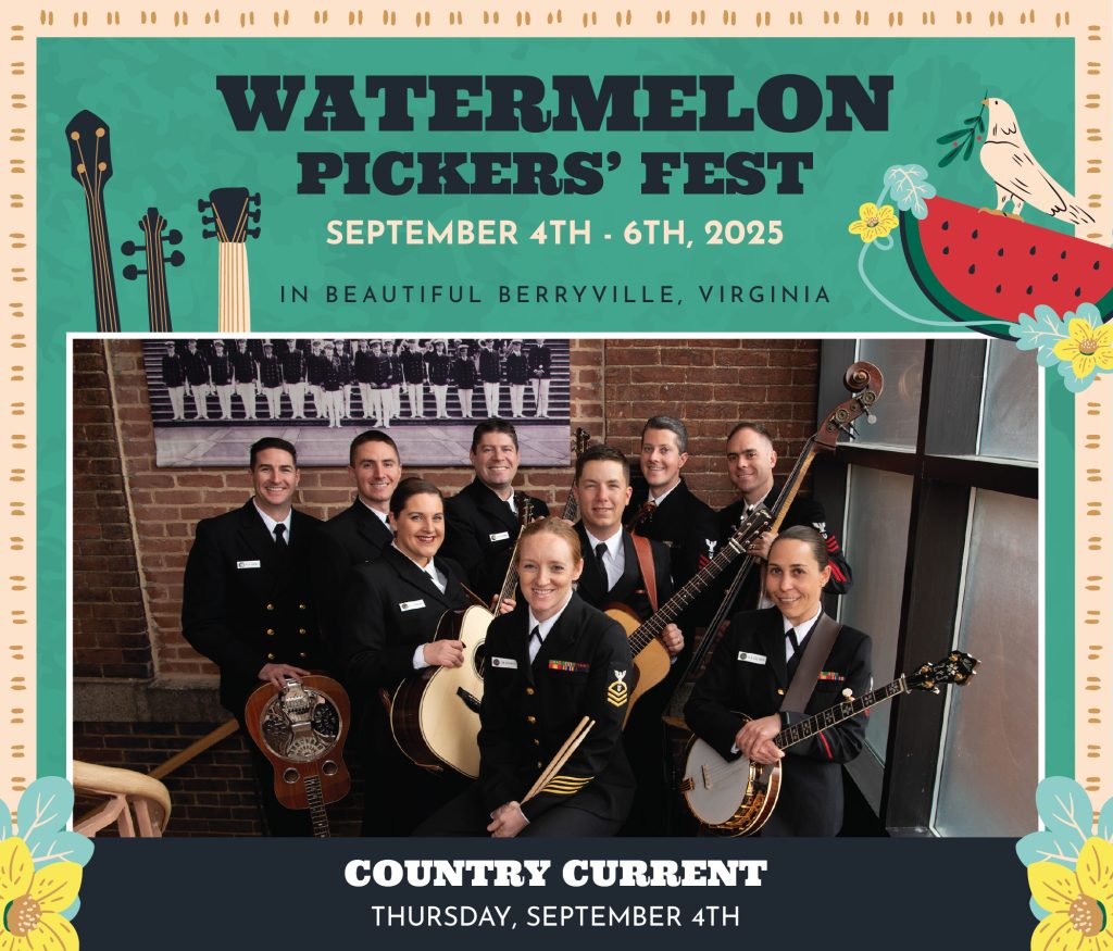 Country Current Artist Frame wit U.S. Navy Band Country Current