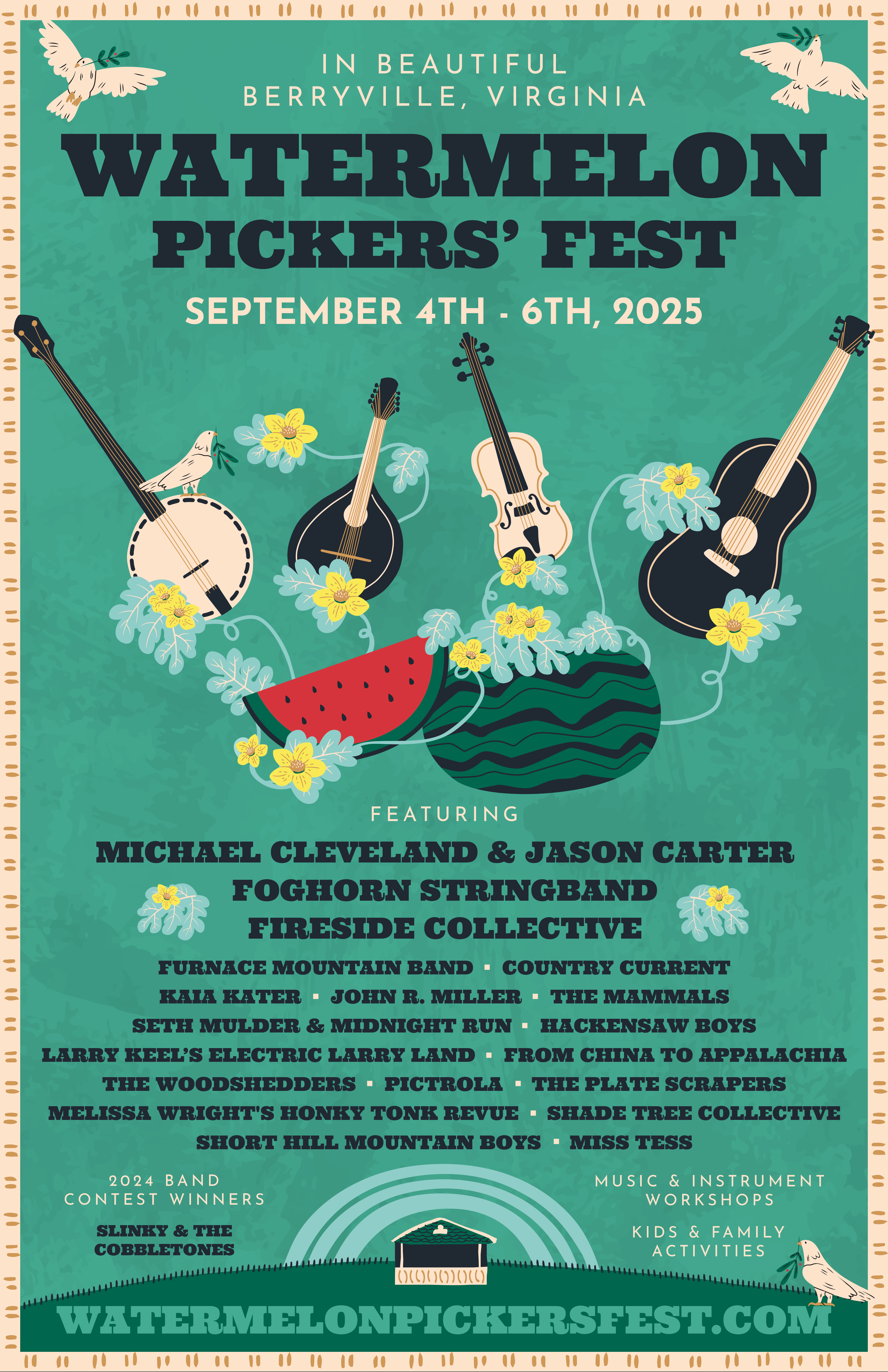2025 full-lineup poster