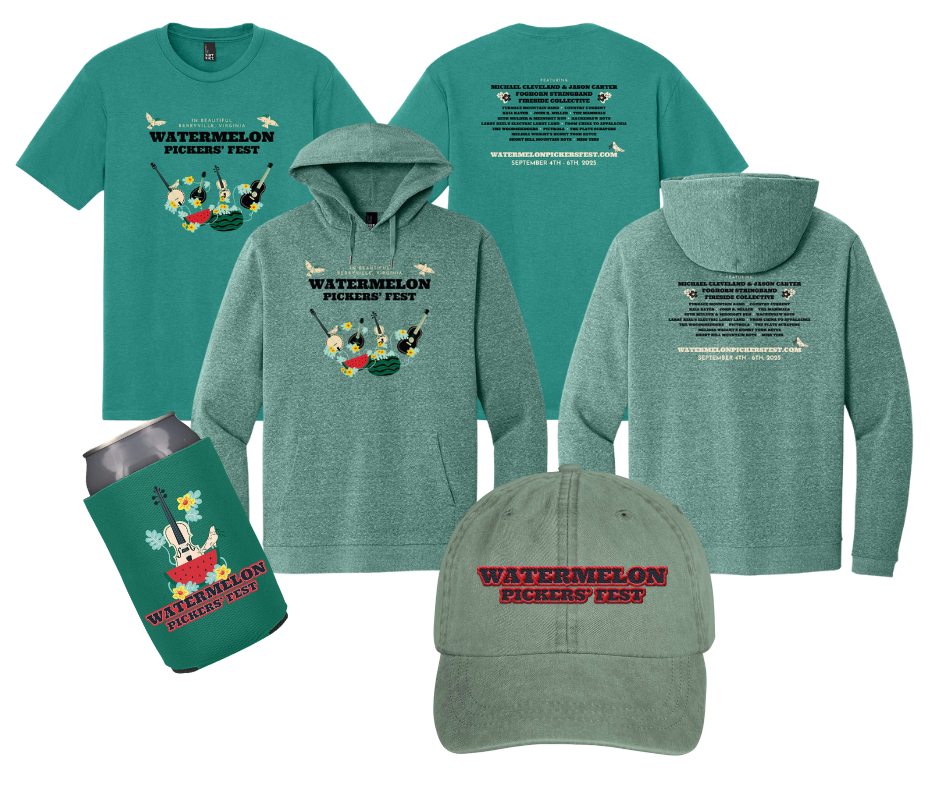 Watermelon Pickers' fest Merch Mock-up