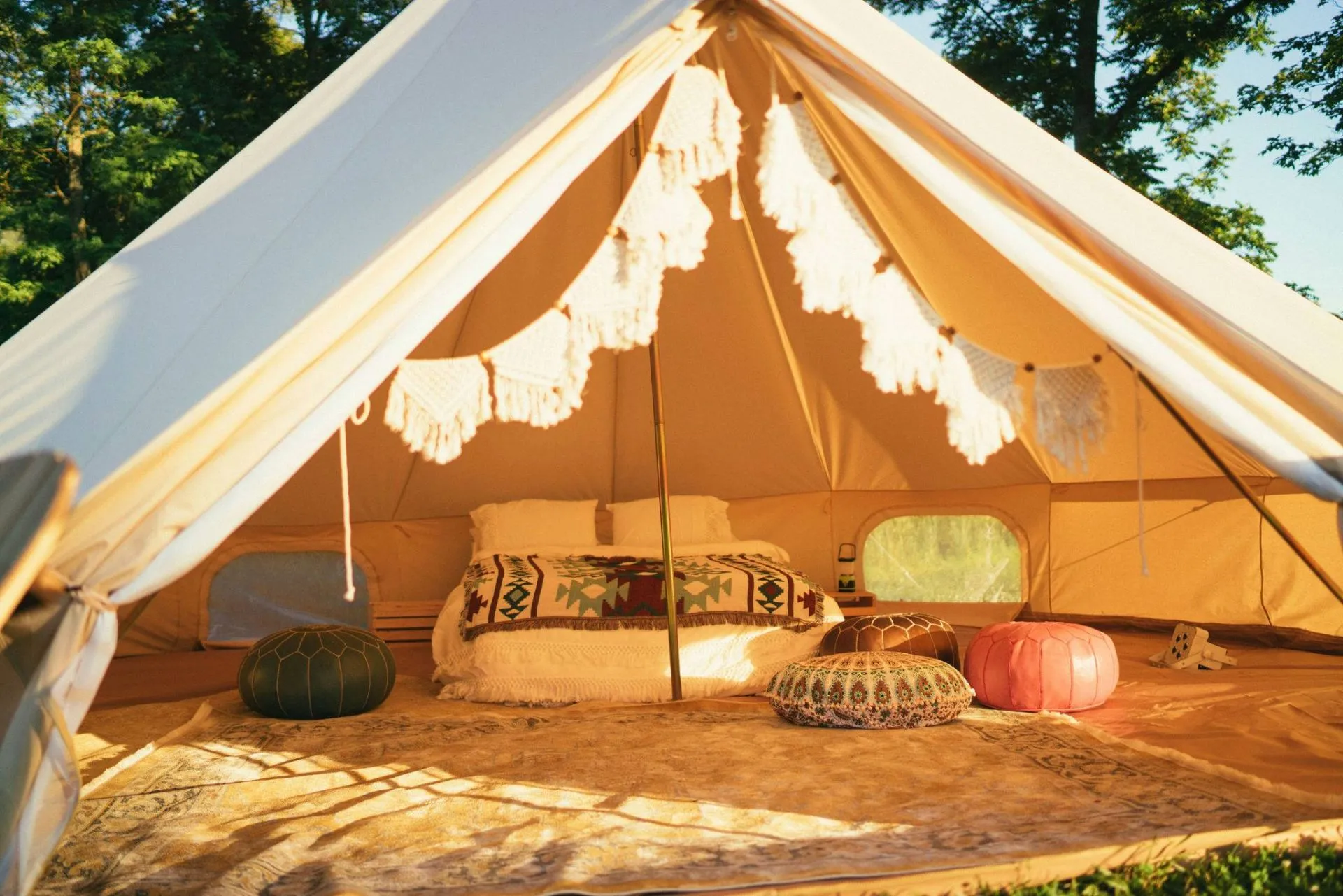 glamping tent