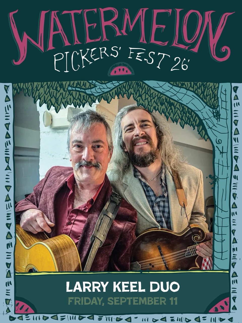 Larry Keel Duo Larry Keel Duo Artist Frame